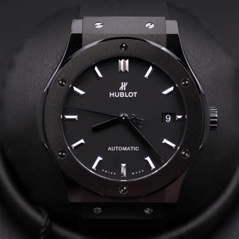 hublot classic fusion black magic retail price|Hublot classic fusion classico.